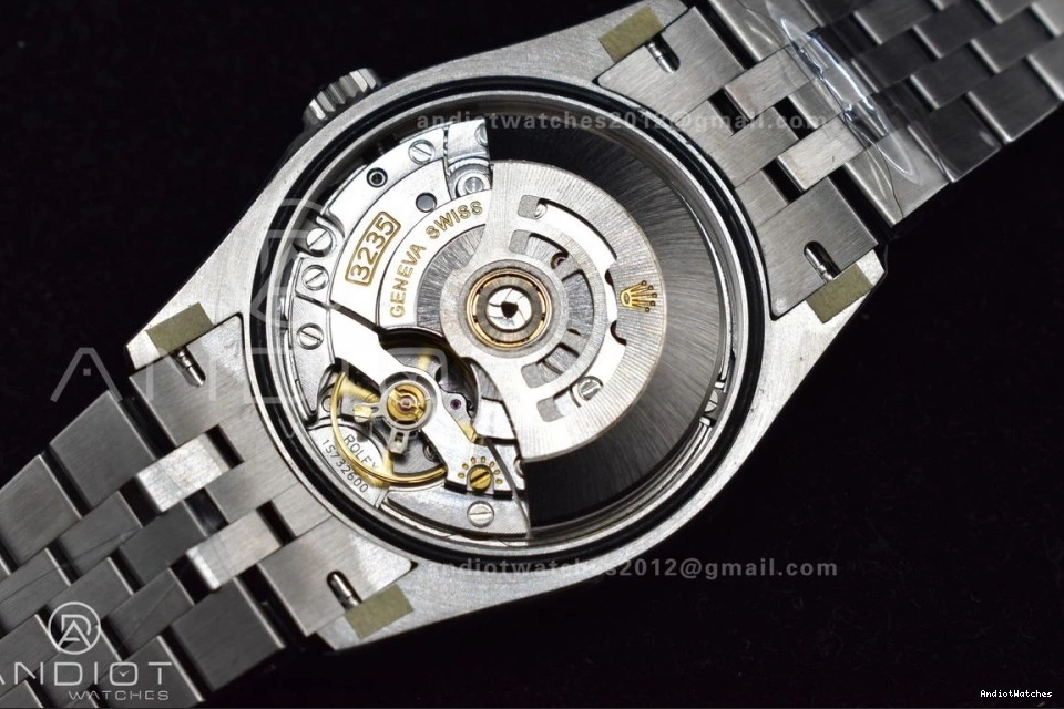 Best Bracelet 36 Jubilee 417 Steel Stick 126234 Black VSF Bright 1:1 on SS DateJust VS Dial Edition 904L 0118